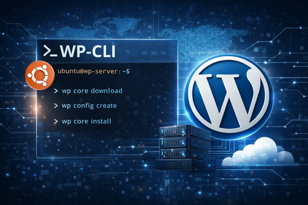 WP-CLI WordPress kurulumu