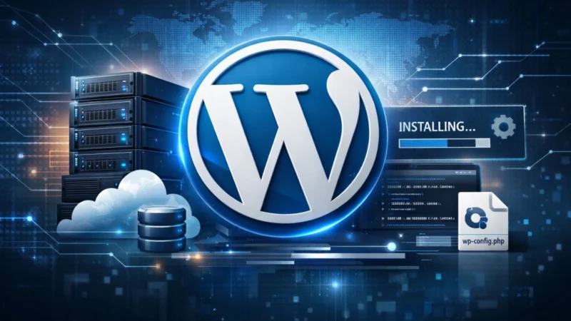 WordPress kurulumu adım adım rehber