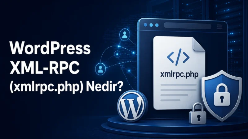 WordPress XML-RPC güvenliği