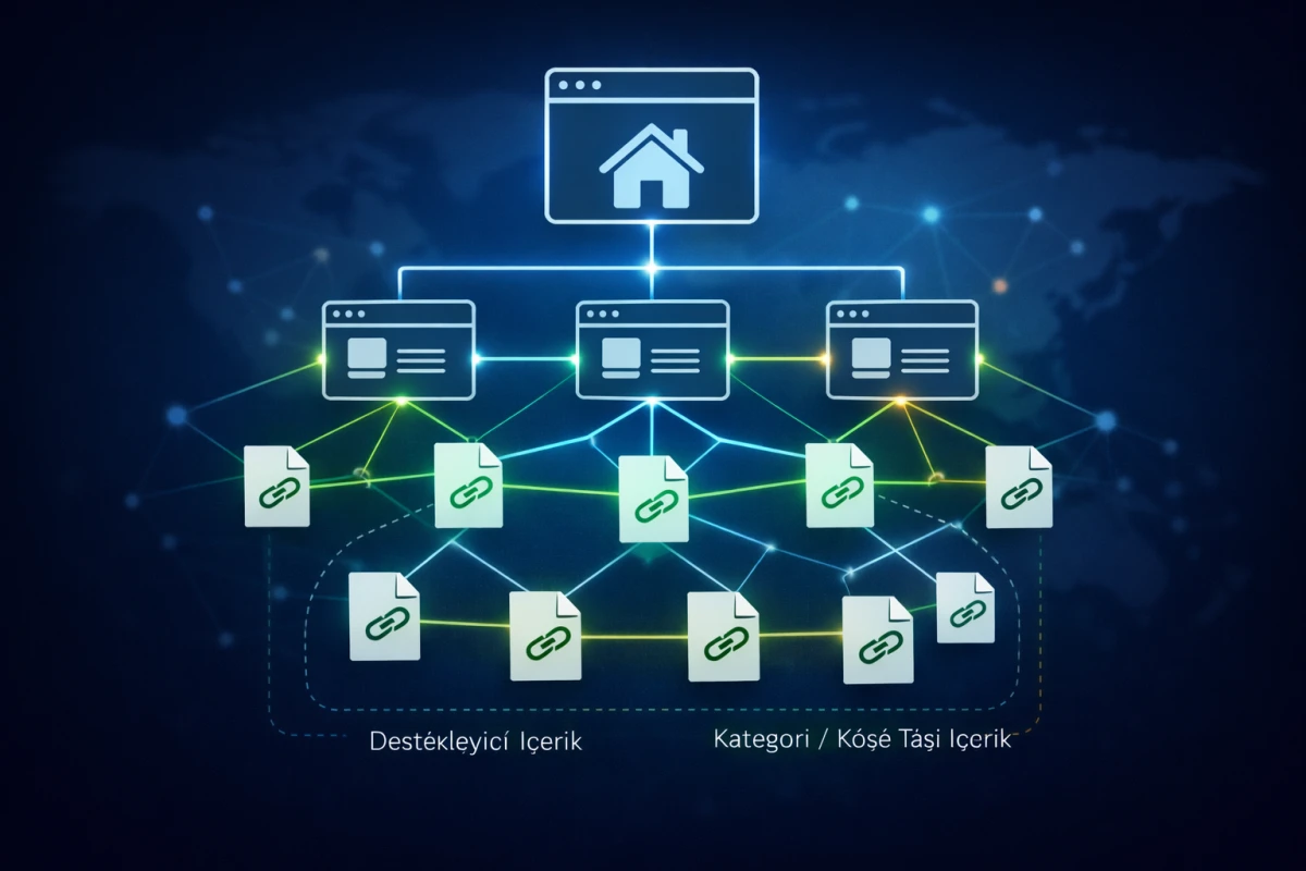 İç bağlantı site hiyerarşisi