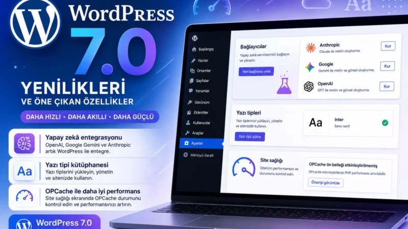 WordPress 7.0 ile Neler Değişti? Yeni Özellikler ve Kendi Değerlendirmelerim