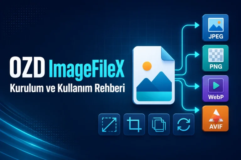 OZD İmagefilex kurulum ve kullanım rehberi