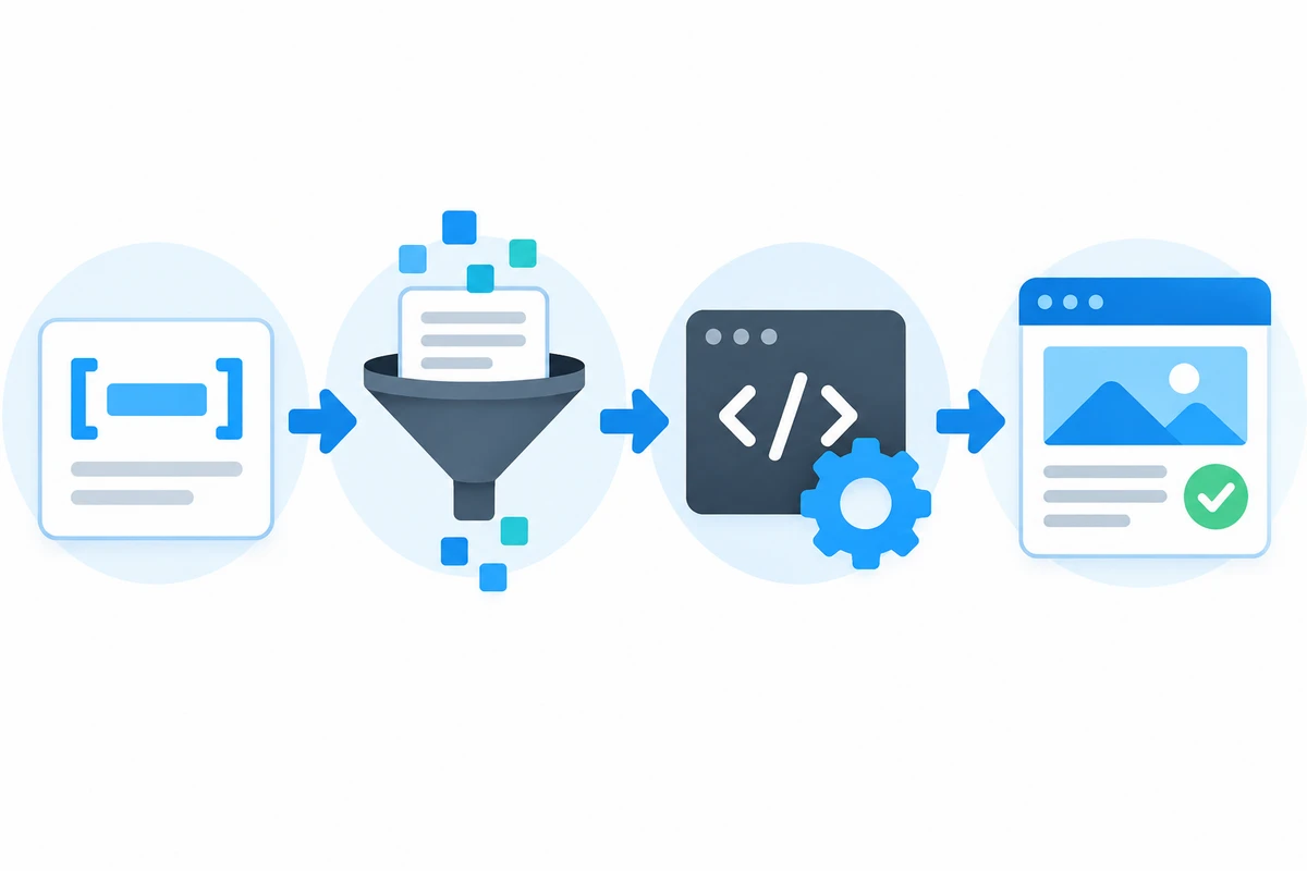 Kısa kodun ayrıştırılıp PHP fonksiyonuyla web çıktısına dönüştürülme aşamaları