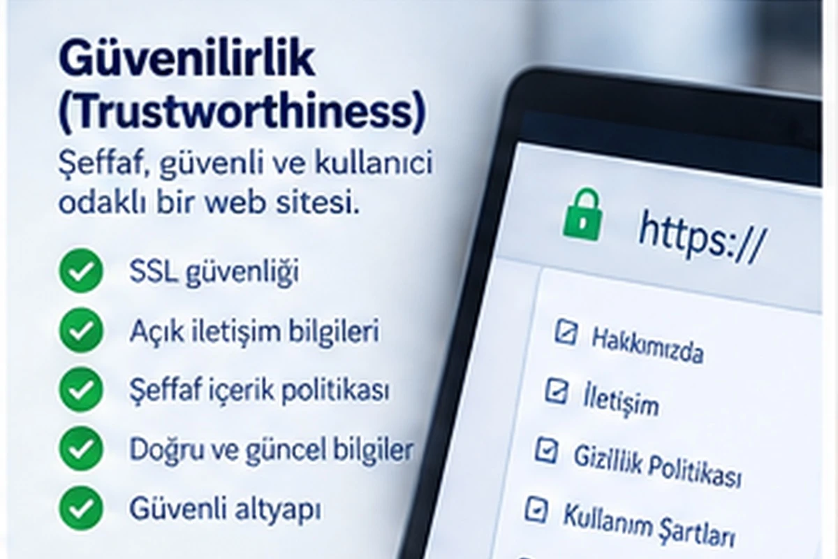 Güvenilir web sitesi unsurları