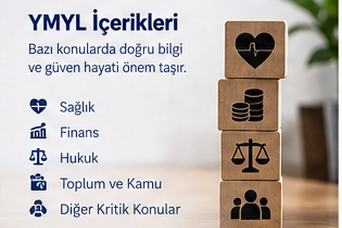 YMYL içerik türleri