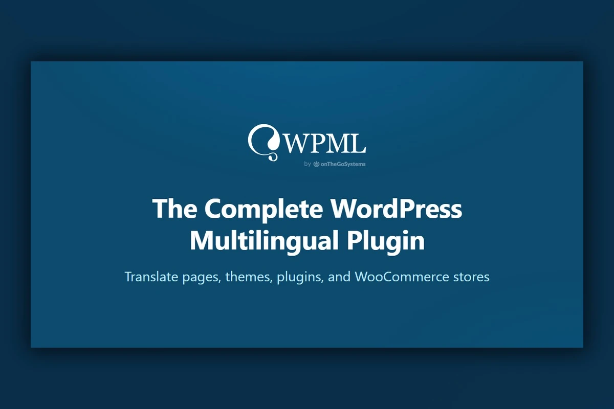 WPML çok dilli WordPress eklentisi